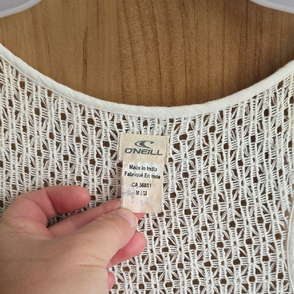 O'Neill Ivory Crochet Maxi Dress - Picture 2 of 5
